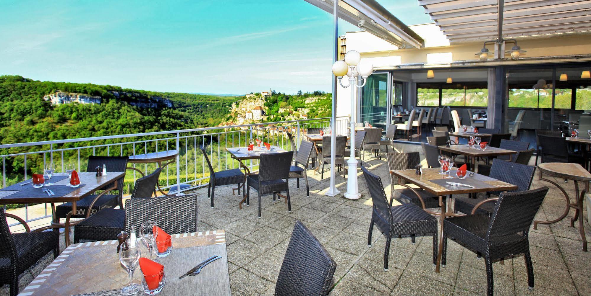 Logis Hotels - Le Belvedere - Hotel Et Restaurant Rocamadour Exterior foto